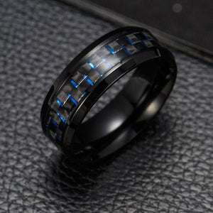 DUNKELMANN Ring "Carbon"